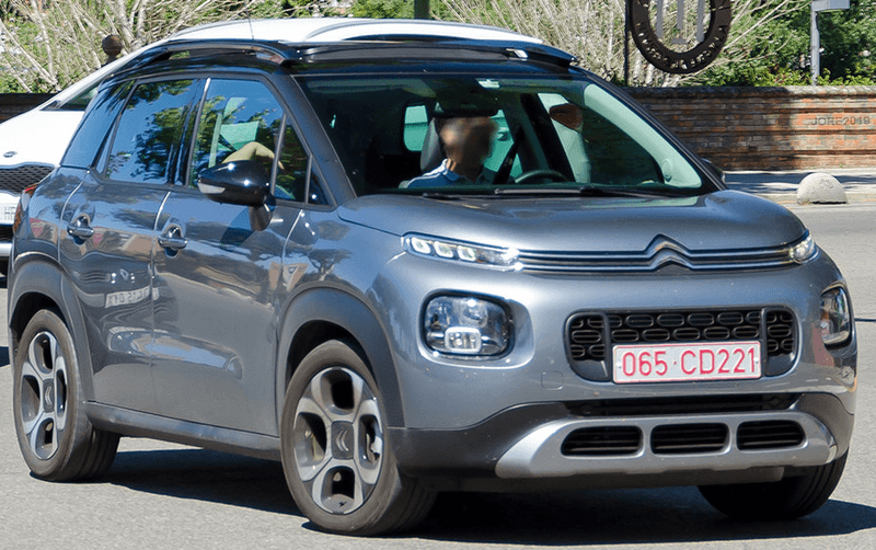 Matrícula diplomática 065, representando o país Grécia