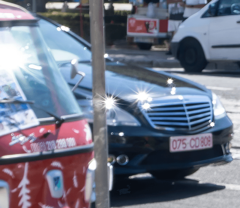 Matrícula diplomática 075, representando o país Indonésia