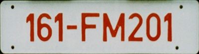 Matrícula diplomática 161
